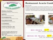 Restaurant Evenimente, Delivery - www.acaciagardens.ro