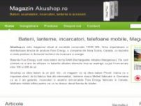 Magazin Akushop, Universul Bateriilor - www.akushop.ro