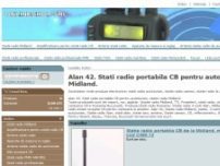 Alan 42. Statii radio autoturism statie radio Midland. Statii camion statii taxi - www.alan-42.ro