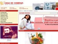 Casa de comenzi, cumparaturi online, produse alimentare, produse nealimentare, alimente de baza, apa - www.casadecomenzi.ro