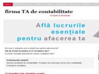 Contabilitate, Servicii de contabilitate, Experti contabili - www.contabilitateromania.ro