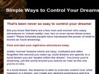 Learn How to Control Your Dreams! - control-your-dreams.blogspot.ro