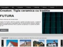 Website-ul Oficial Creaton in Romania. Tigla ceramica originala. - creaton.com.ro
