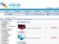 Peste 20.000 de produse IT, audio-video, consumabile, echipamente de birou - www.e-tc.ro