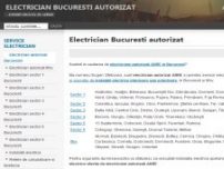 Instalatii electrice si tablouri electrice - Electrician autroizat Bucuresti Eugen Sfetcovici - www.electrician-autorizat.ro