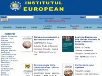 Editura Institutul European Iasi – libraria virtuala - www.euroinst.ro