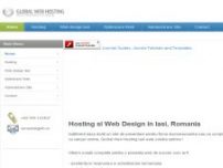 Global Web Hosting - Gazduire - Web Hosting si Web Design - www.globalwebhosting.ro