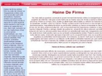 Haine Online - www.haine-de-firma.biz