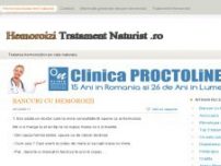 Hemoroizi Tratament Naturist - www.hemoroizitratamentnaturist.ro