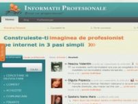 Informatii Profesionale Despre Tine - www.informatiiprofesionale.ro