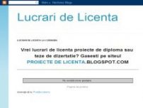 Lucrari de licenta, diploma, proiecte, dizertatii, referate - lucraridelicenta.blogspot.com