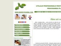 Market Pharma - Comert en-gross cu produse parafarmaceutice, Importator utilaje prelucrare plante - www.market-pharma.com