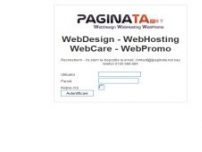 Webdesign - Ploiesti - Creare Pagini Web - Pagina pe internet - www.paginata.net