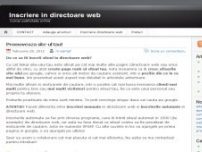 Inscriere site in directoare web - publicitatesite.wordpress.com
