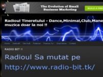 Radioul Tineretului - Dance,Minimal,Club,Manele,Populara Orice gen de muzica doar la noi !! - radioul-tineretului.webs.com