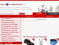 Magazin online de scule, unelte, scule instalatii, scule pneumatice, sudura, echipamente protectie - www.sculesiechipamente.ro
