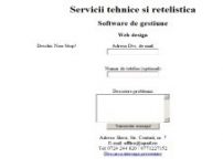Servicii tehnice si retelistica, Software de gestiune, Web design - www.spad.ro
