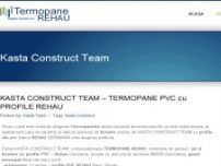 Kasta construct team produce termopane rehau - termopane-rehau.com.ro