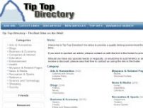Tip Top Directory  -  The Top Sites on the Web - www.tiptopdirectory.com