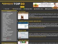 Romanian Top 30 - Top List, Promovare Gratuita, Adauga Site - www.top30.ro