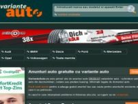 Primul site romanesc dedicat schimburilor auto - www.varianteauto.ro