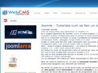 Cum sa faci un site - Tutoriale gratis pentru Joomla! - site Joomla - www.webcms.ro