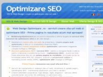 WebDesign si Optimizare SEO: Creare site-uri de prezentare, magazine online, logo, bannere!  - www.webdesignoptimizare.ro