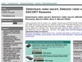 Detectoare radar escort ESCORT - www.detector-radar-escort.ro