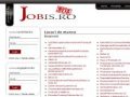 Jobis - Recruteaza - Acasa - www.jobis.ro
