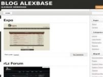 AlexBase Personal Blog WebDesign - www.alexbase.info