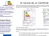 Certificat Energetic - www.avizareenergetica.ro