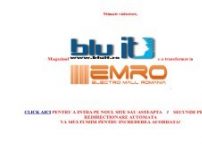 Bine ati venit pe Blu-IT ! - www.blu-it.ro