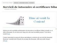 Certificare bilant Contabil | Intocmire si certificare bilant - www.certificare-bilant.ro