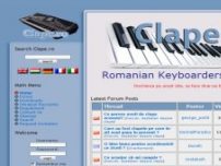 Siteul muzicantilor din Romania - www.clape.ro