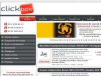 Magazin online ClickBox - www.clickbox.ro