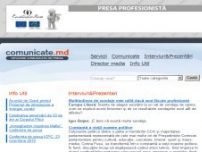 Relatii publice on-line - www.comunicate.md