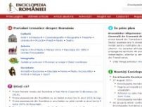 Enciclopedia Romaniei - www.enciclopediaromaniei.ro