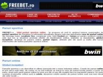 Pariuri sportive - www.freebet.ro