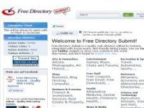 Free Directory Submit - Quality Web Listing System - www.freedirectorysubmit.com