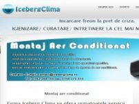 Montaj aer conditionat - www.icebergclima.ro