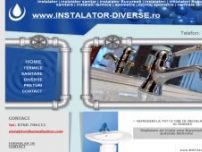 Instalator, instalator bucuresti, instalator sanitar, instalator gaze, instalatii sanitare si termic - www.instalator-diverse.ro