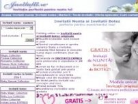 Invitatii de Nunta si Botez - www.invitatii.ro