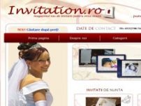 Invitatii nunta, botez, onomastica si alte evenimente - www.invitation.ro