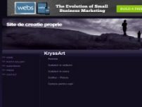 Site de creatie proprie - kryssart.webs.com