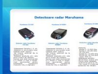 Detectoare radar Maruhama - www.maruhama.ro