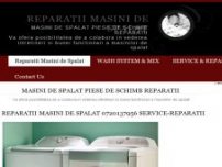 Reparatii masini de spalat - masinidespalat.webs.com