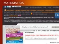 MATEmatica si INFOrmatii din invatamantul ROmanesc - www.mateinfo.ro