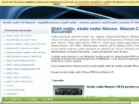 Statii radio, statie radio Maxon. Statii camion, statii taxi, antene Romania - www.maxon.ro