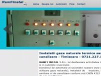 Instalatii gaze naturale termice sanitare Timisoara - www.ramfi.ro