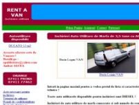 Rent-a-Van.ro - Rent a car, Inchirieri Auto Utilitare de Marfa fara sofer, Inchirieri masini de 3,5t - www.rent-a-van.ro